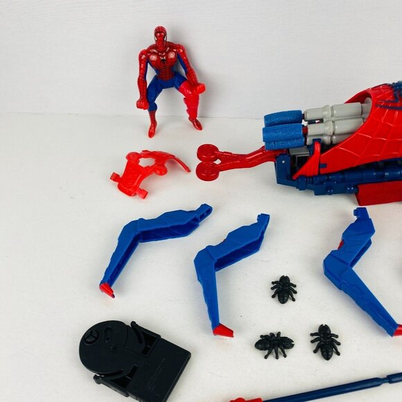 Hasbro Nickelodeon Spiderman Origins Gatling Wrist Dart Blaster & Other Spidey - Picture 9 of 9